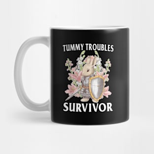 Tummy Troubles Survivor Funny Sarcastic Mug